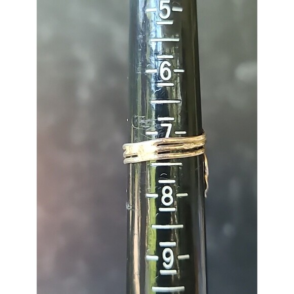 925 Sterling Silver Star Statement Ring, SIZE US 7.25 Vintage - Picture 8 of 10